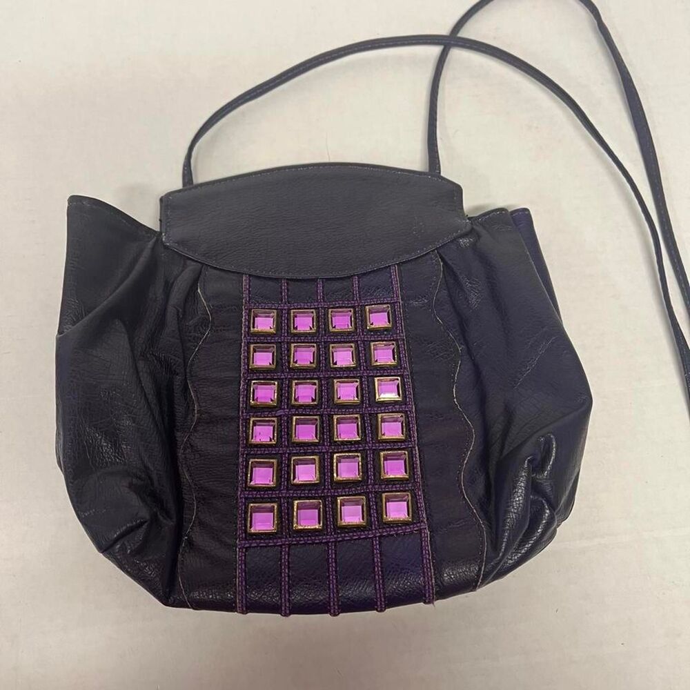 Unbranded Women's Black and Purple Bag